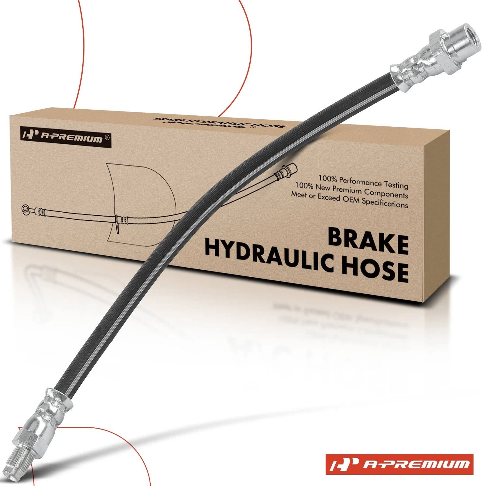 Rear Brake Hydraulic Hose for BMW E30 M3 M4 (1982–2019)
