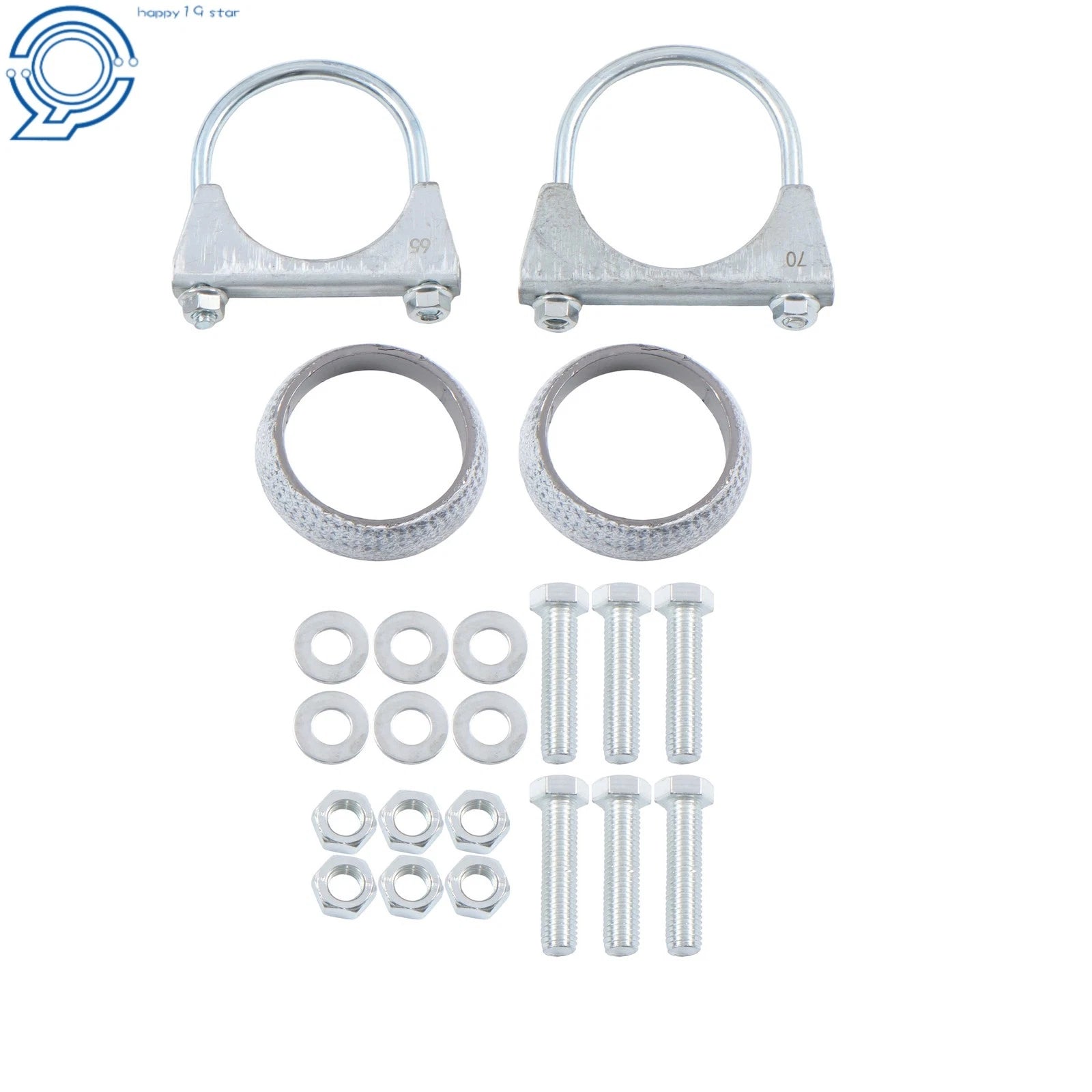 Exhaust Catalytic Converter Set for Ford F-250 F-350 Super Duty (2011–2016)