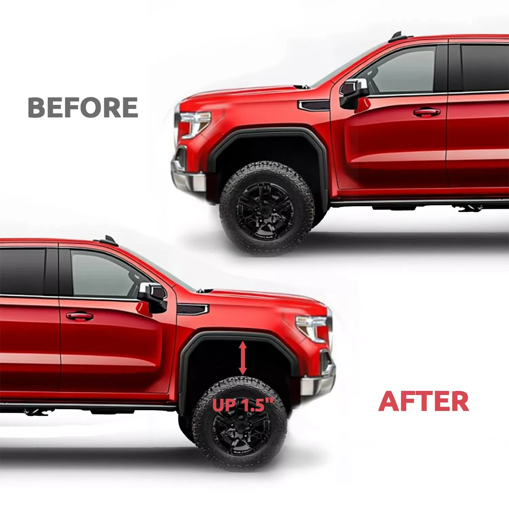 1.5" Front Suspension Lift Leveling Kit for Silverado Sierra Tahoe Yukon (2007–2019)