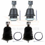 Set of 4 Front Upper & Lower Ball Joints for Nissan Frontier (1998–2000)