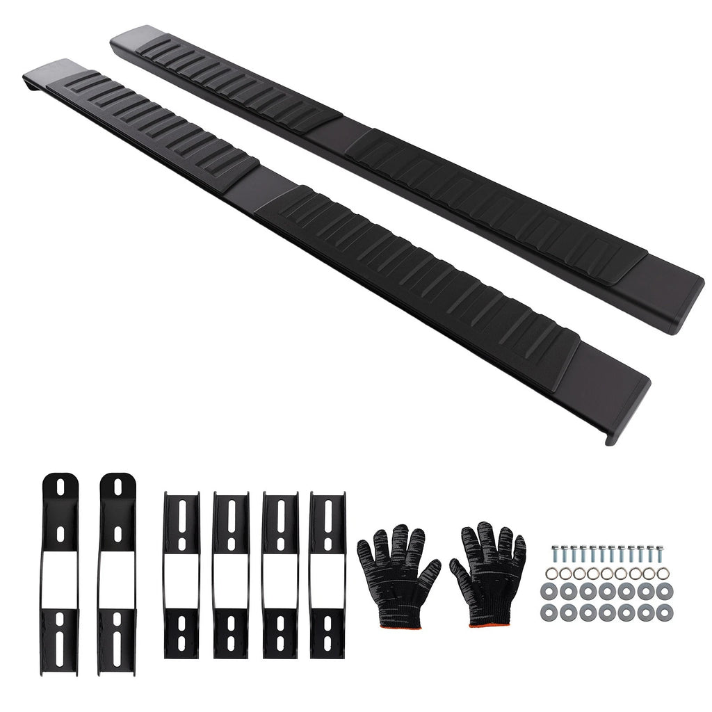 Black Nerf Bars Side Step for Toyota Tundra Double Cab (2007–2021)