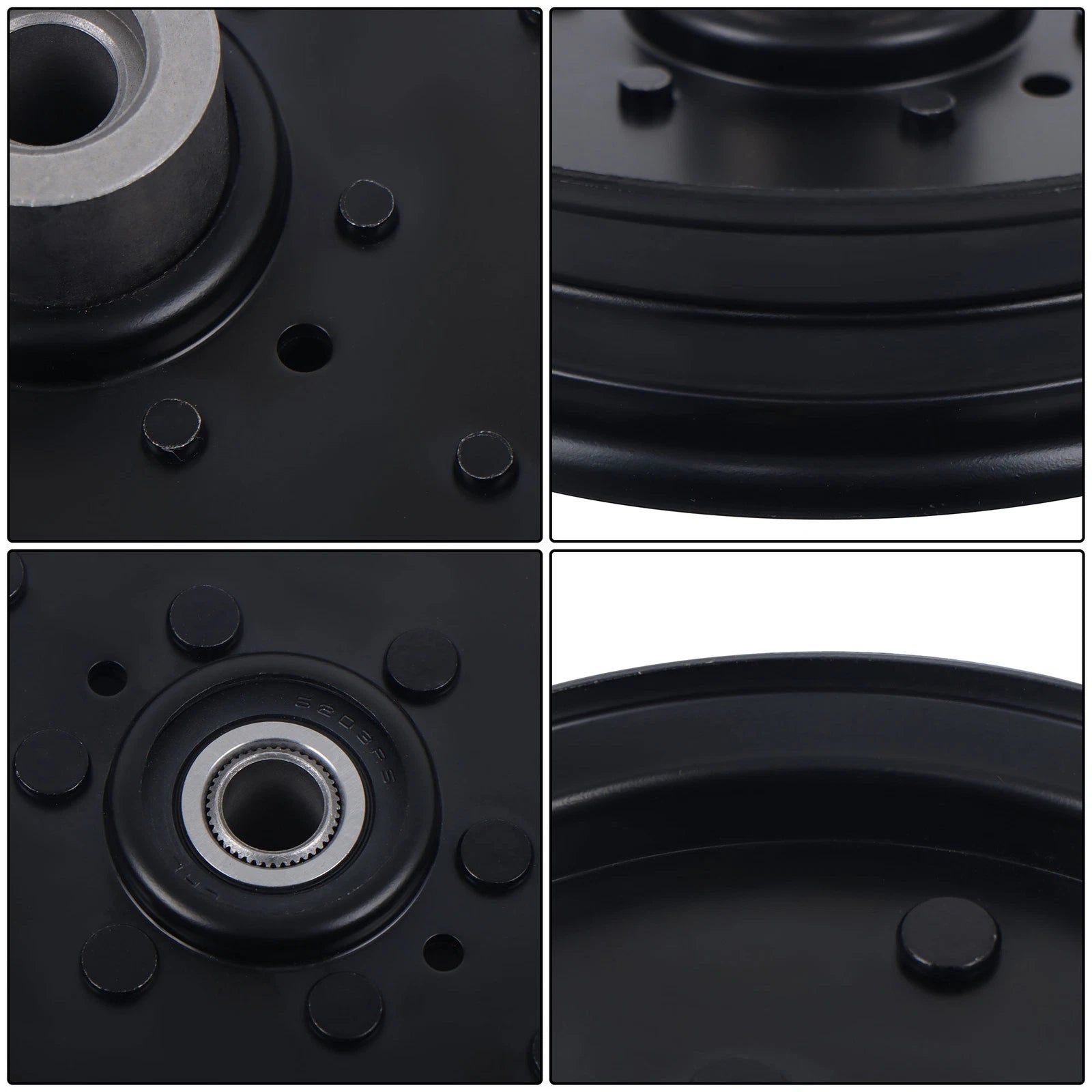 Flat Idler Pulley for Hustler Raptor SD (Fits 52", Replaces 604231)