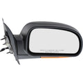 Power Mirror for Chevrolet Trailblazer (2002–2003) Right Manual Fold Black