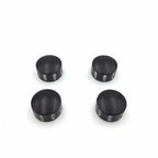 Black Grooved Bolt Toppers Caps for Harley Twin Cam Dyna Softail Road King (1999–2017)