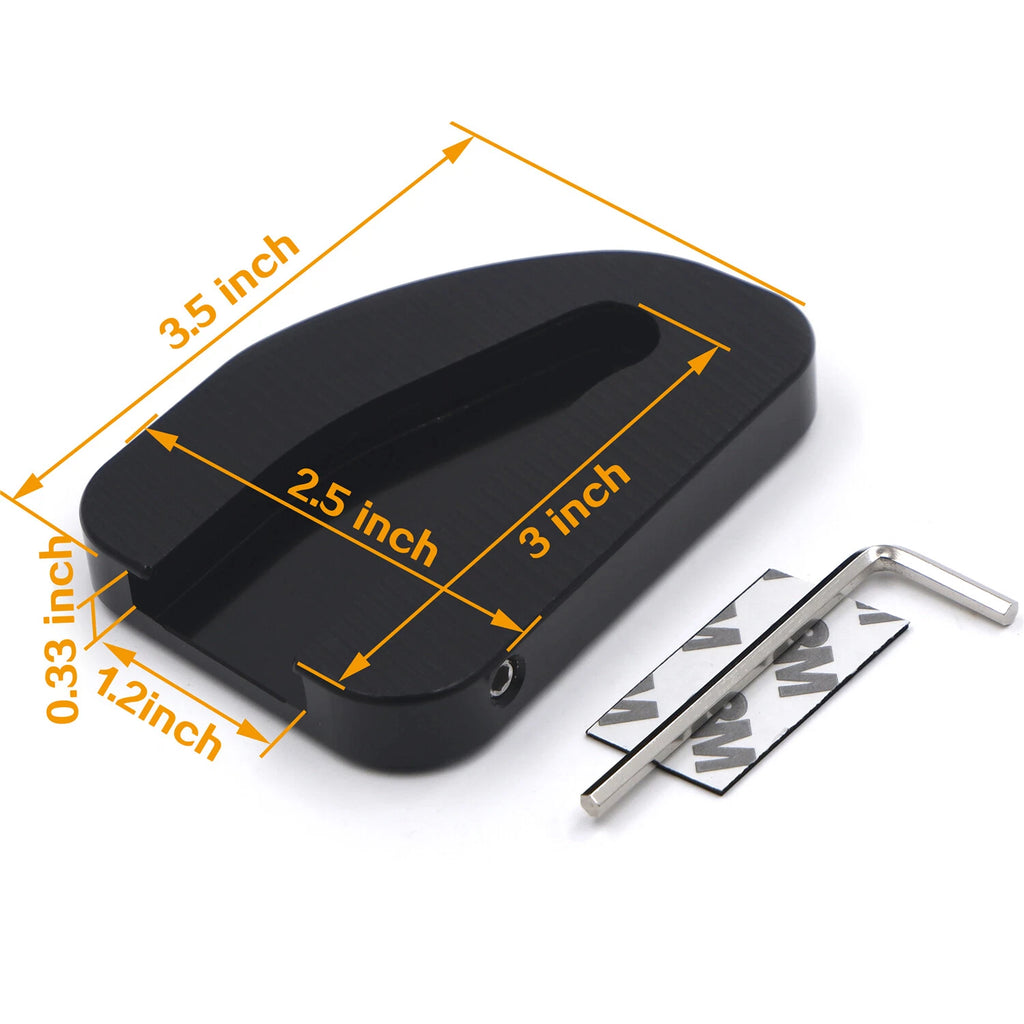 Side Stand Enlarge Plate Kickstand Pad for Honda GoldWing GL1800 (2010–2017)