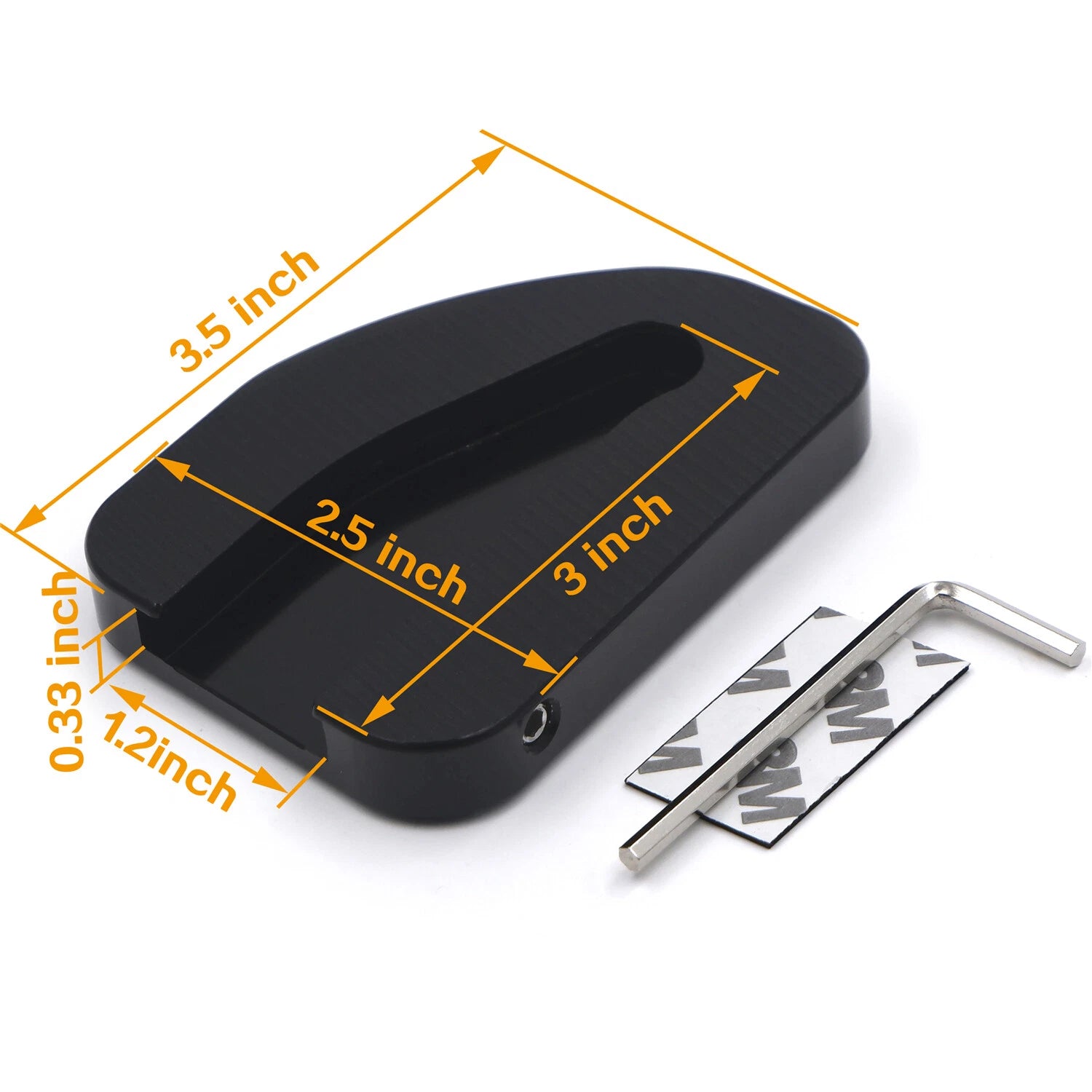 Side Stand Enlarge Plate Kickstand Pad for Honda GoldWing GL1800 (2010–2017)