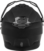 Fly Racing Trekker CW Solid Snow Helmet for (X-Small, Matte Black)