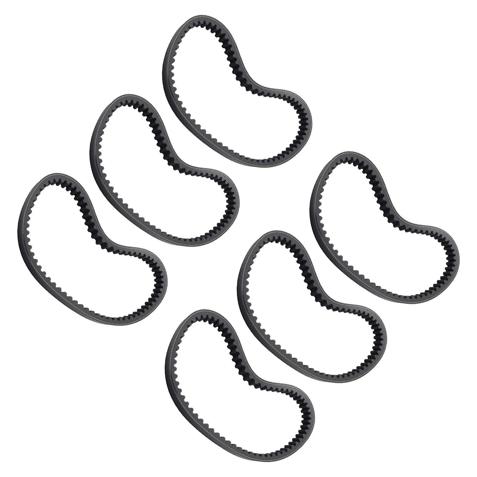 Set of 6 Drive Belts for Manco Go Kart 5hp-7hp (Year Range Not Specified)