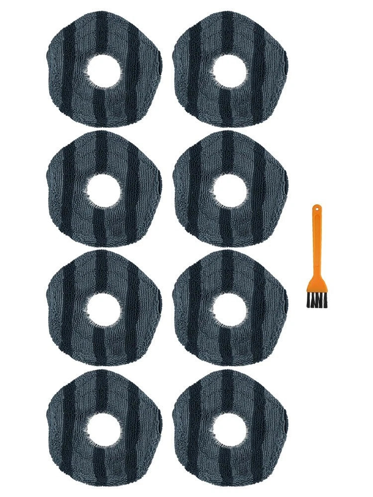 Set of 4 Microfiber Mop Pads for eufy X10 Pro, Omni X9 Pro Vacuums