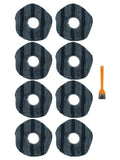 Set of 4 Microfiber Mop Pads for eufy X10 Pro, Omni X9 Pro Vacuums