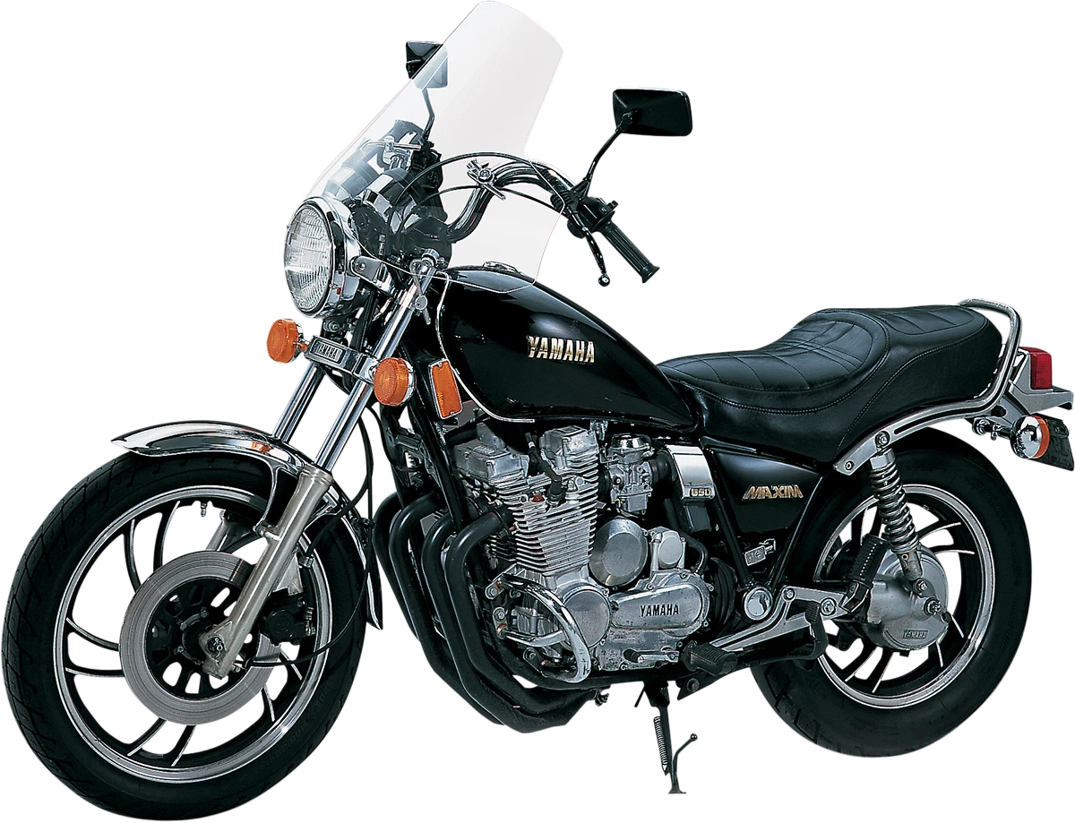 Memphis Shades Malibu Windshield - Clear for Harley Davidson (2014–2023)