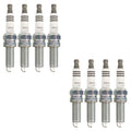 Set of 8 NGK Ruthenium HX Spark Plugs for Equus K900 V8 (2015–2016)