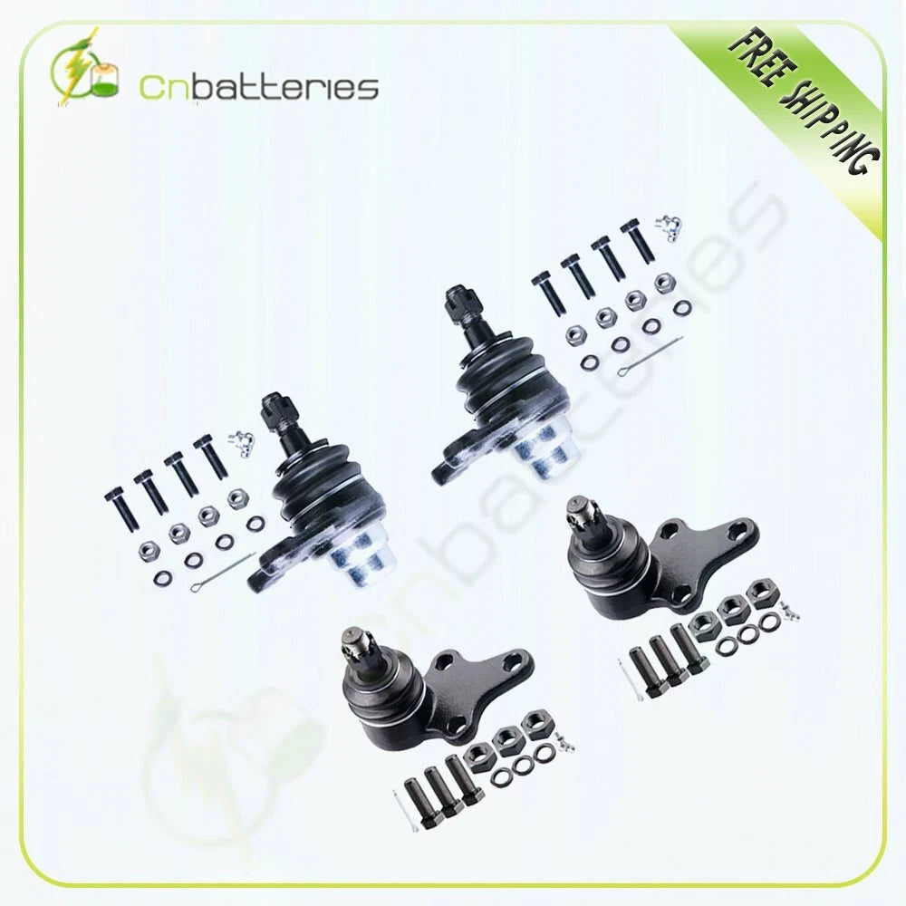 Set of 4 Upper and Lower Ball Joints for Toyota Pickup 2WD