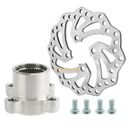 Rear Brake Rotor Disc & Hub Holder Bracket & Bolts for Yamaha YFZ450R YFZ450X (2009–2023)