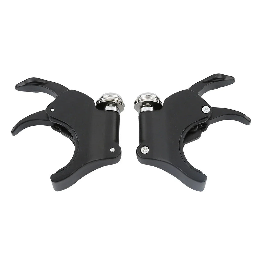 49mm Smoke Windshield Clamps for Harley Breakout, Fat Bob, Low Rider (2018-2024)