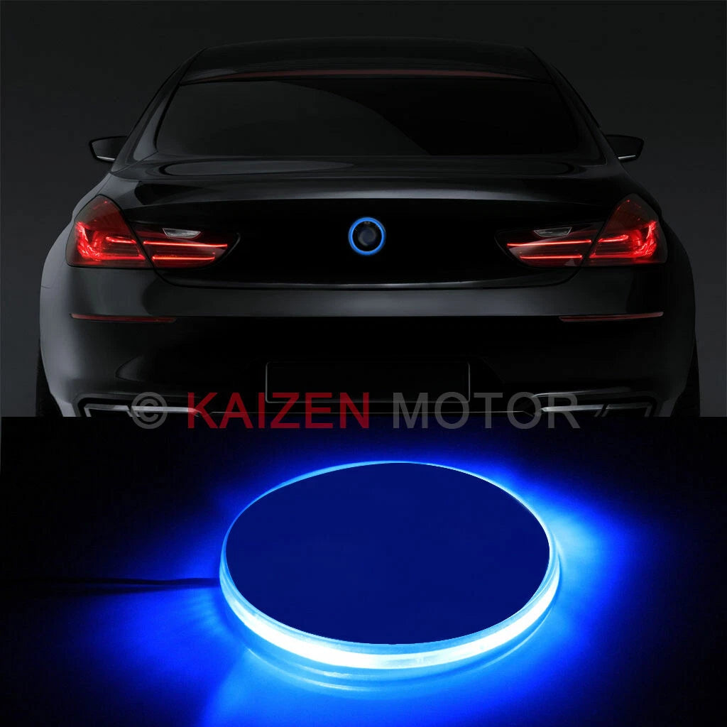 Ultra Blue LED Emblem Background Light for BMW 1 3 5 7 Series (2001–2021)
