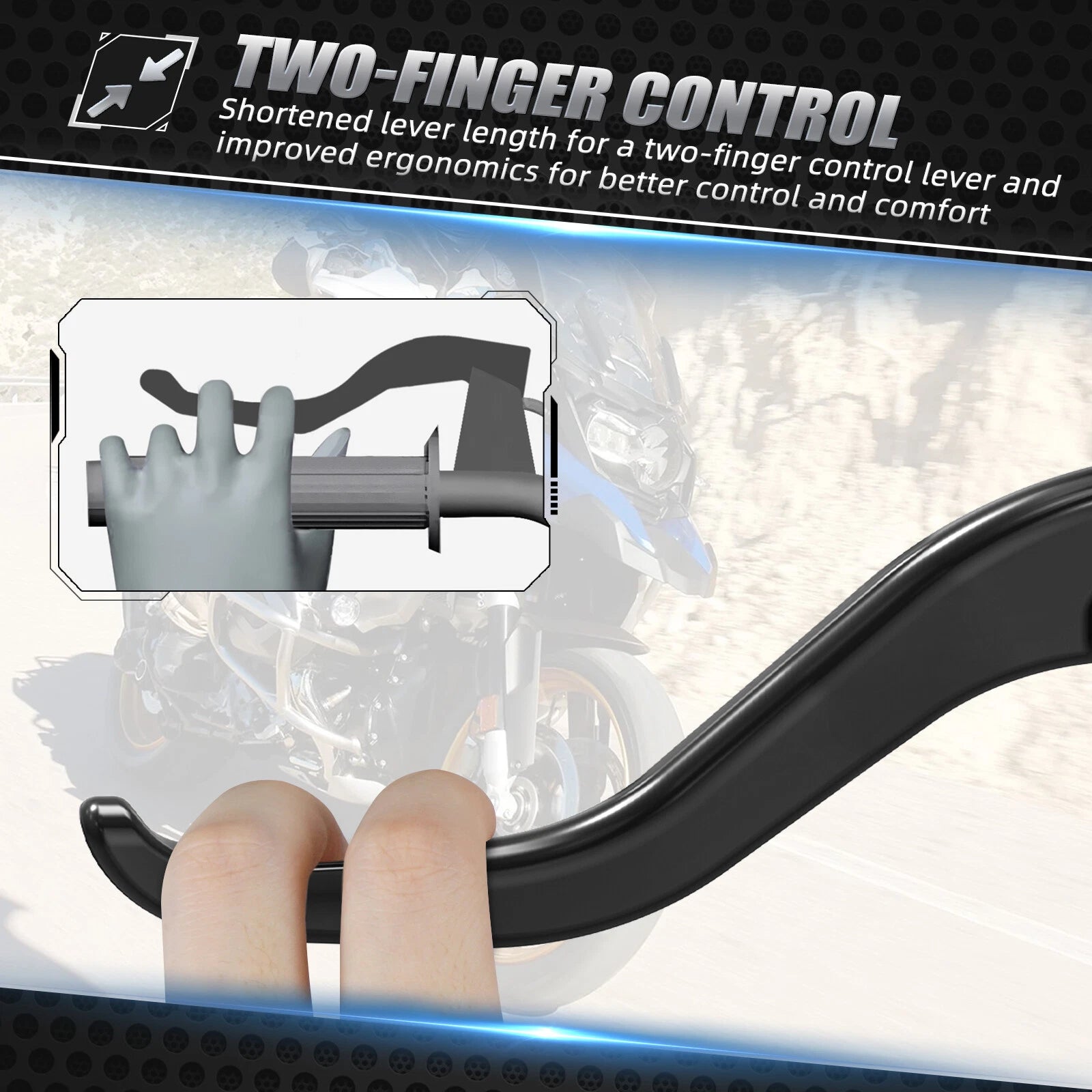 Shorty Clutch Lever for KTM 1290 Super Adventure R/S (2021–2024)