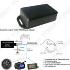 Gasoline Engine Tach Adapter RPM Signal Sensor for Vehicle Truck Boat ATV