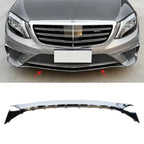 Chrome Front Bumper Lower Molding Trim for Mercedes W222 S65 S63 AMG (2014–2016)