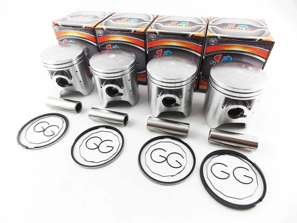 1mm O/S Piston Set for YAMAHA RZV500 YPVS (1984-1986) - 57.4mm Rings & Clips