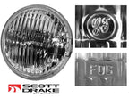 Sealed Beam Fog Light Lamp Left for 1964–1968 Ford Mustang GT