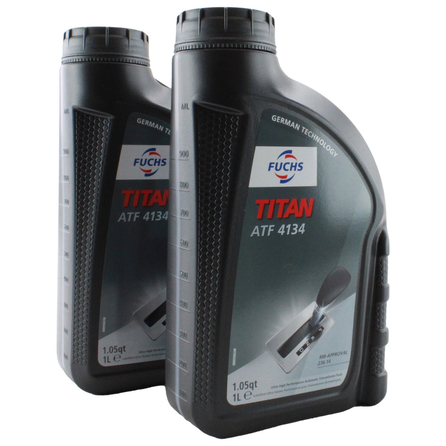 2X 1L Fuchs TITAN ATF 4134 Auto Transmission Fluid for Dodge Maybach