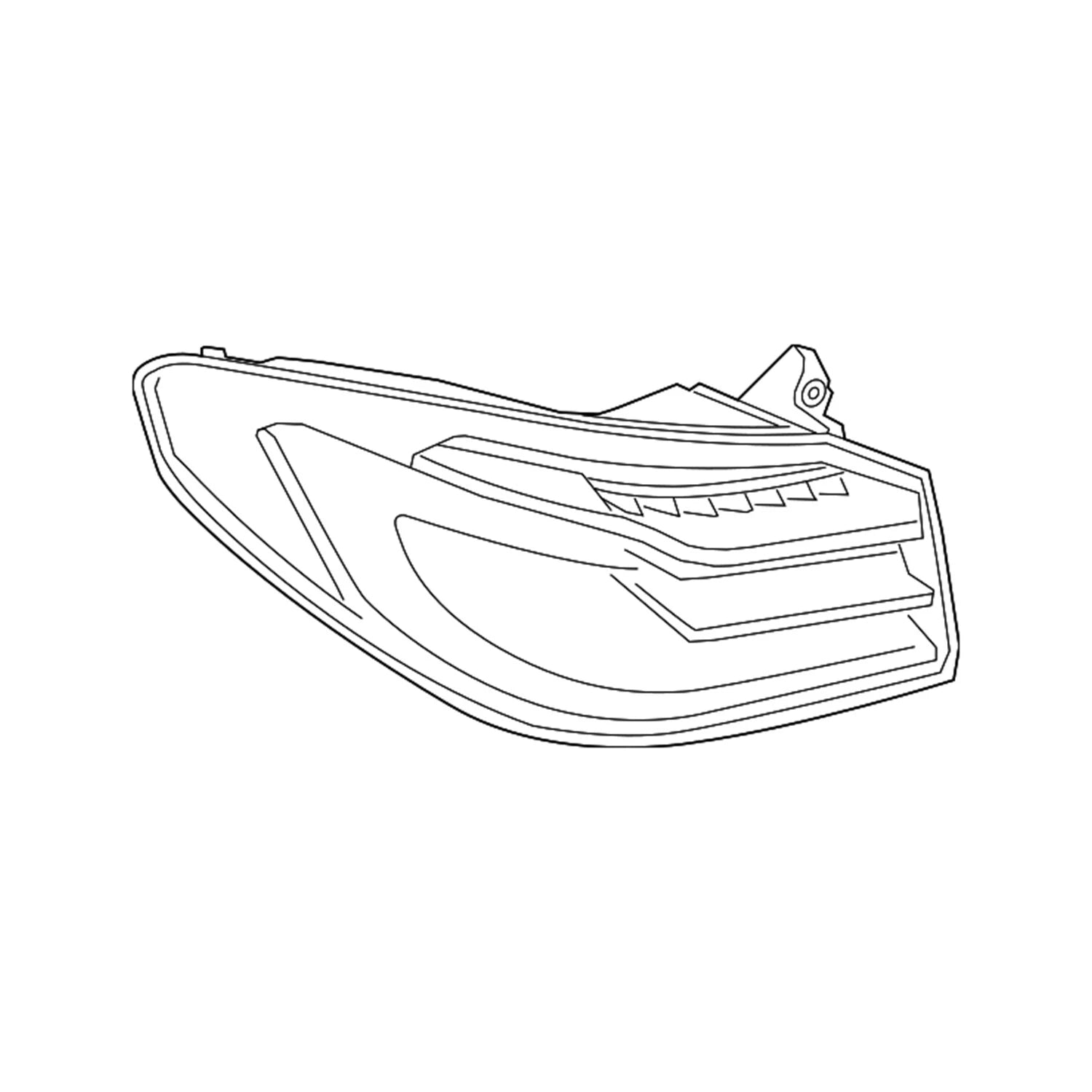 Driver Left Tail Light Panel for BMW 530e, 530e xDrive, 530i (2017–2023)