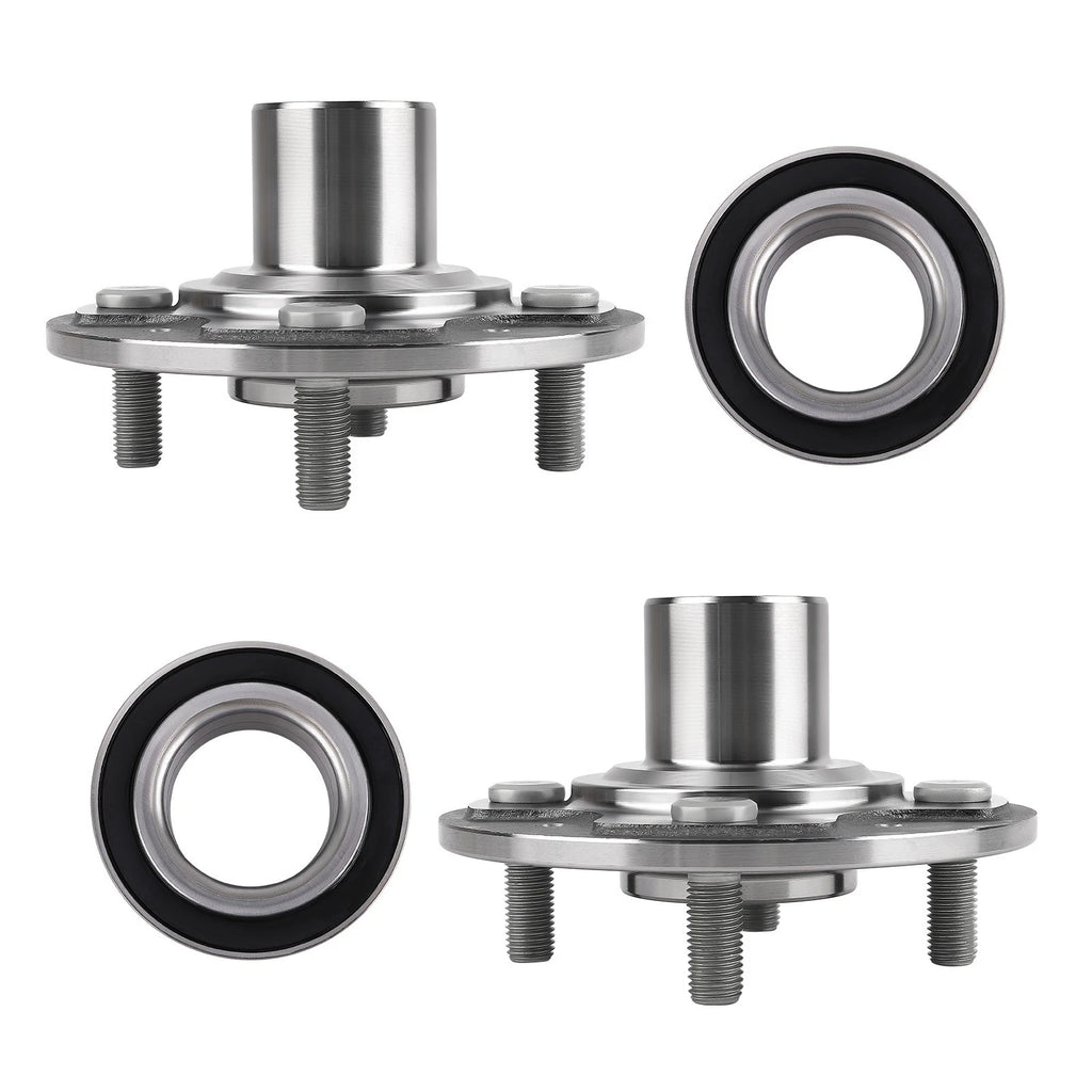 Set of 4 Wheel Hub & Bearing for Honda Civic Si (1996–1997) 510030 930456