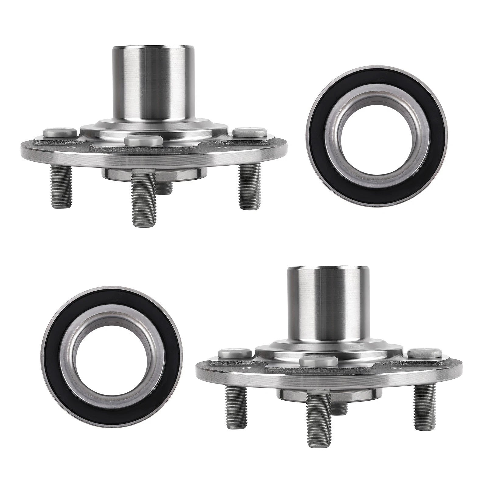 Set of 4 Wheel Hub & Bearing for Honda Civic Si (1996–1997) 510030 930456