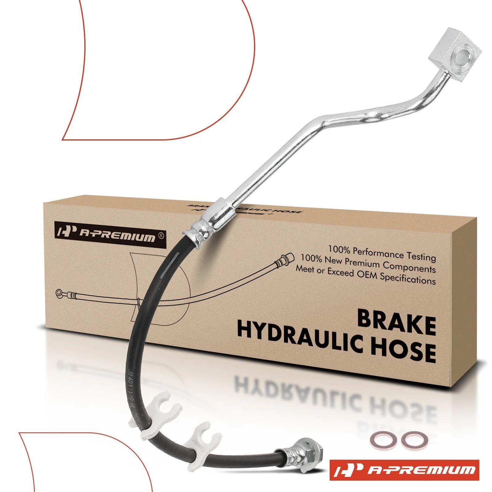 Front Right Brake Hydraulic Hose for Ford F-250 F-350 Super Duty (1999–2004)