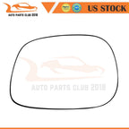 Replacement View Mirror Glass for Dodge Ram Pickup (2002–2004) Driver Side w/Plate