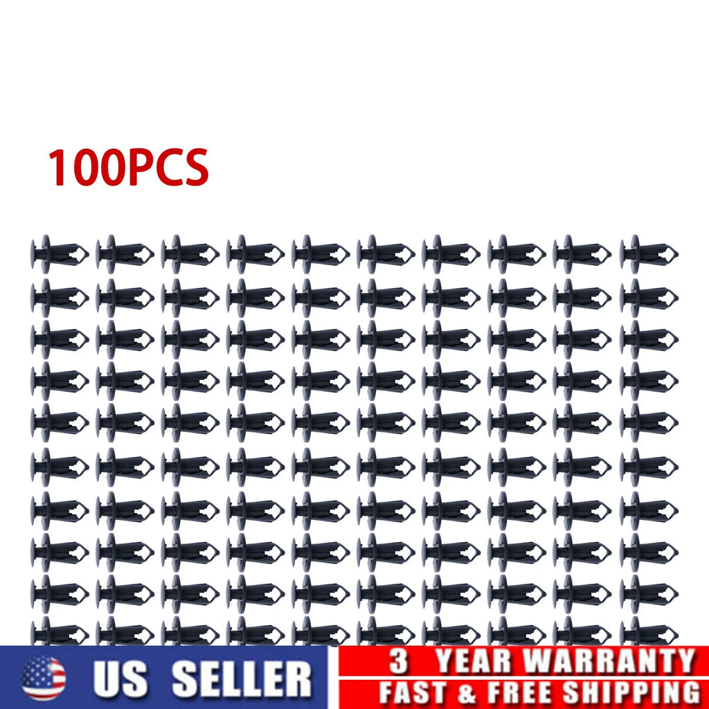 100x Bumper Clips Retainer for Auto Car (8mm)