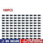 100x Bumper Clips Retainer for Auto Car (8mm)