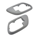 Gray Interior Door Handle Bezels Trim for Chevrolet C1500 C2500 K1500 Tahoe (1995-2000)