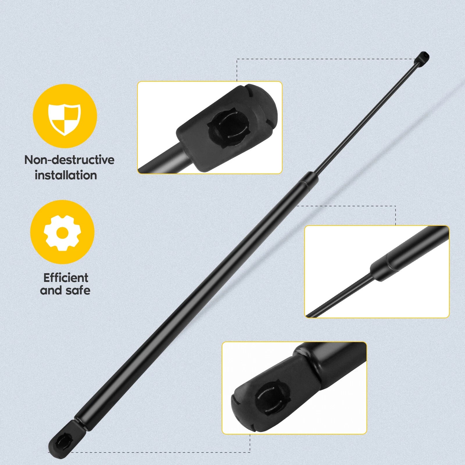 2X Hood Lift Supports for Toyota Sequoia, Tundra (2007–2014)