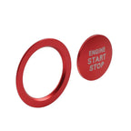 Red Engine Start Stop Push Button Cover Ring for Toyota Tacoma, Yaris, Prius, RAV4