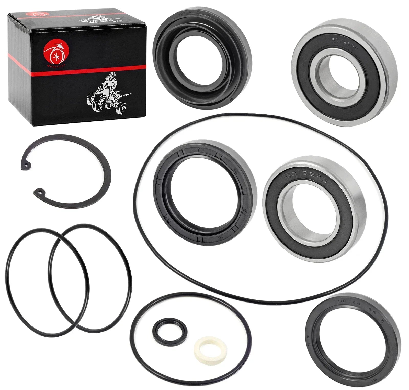 Rear Axle wheel bearing seal O-RING for Honda Rancher 420 Foreman 500(2014–2022)