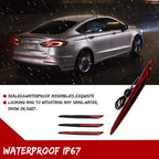 Red LED Rear Bumper Reflector Lights for Ford Fusion (2019–2022)