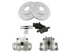 Front Brake Pad Rotor Caliper Set for Mazda Tribute (2001–2007) CS636KC