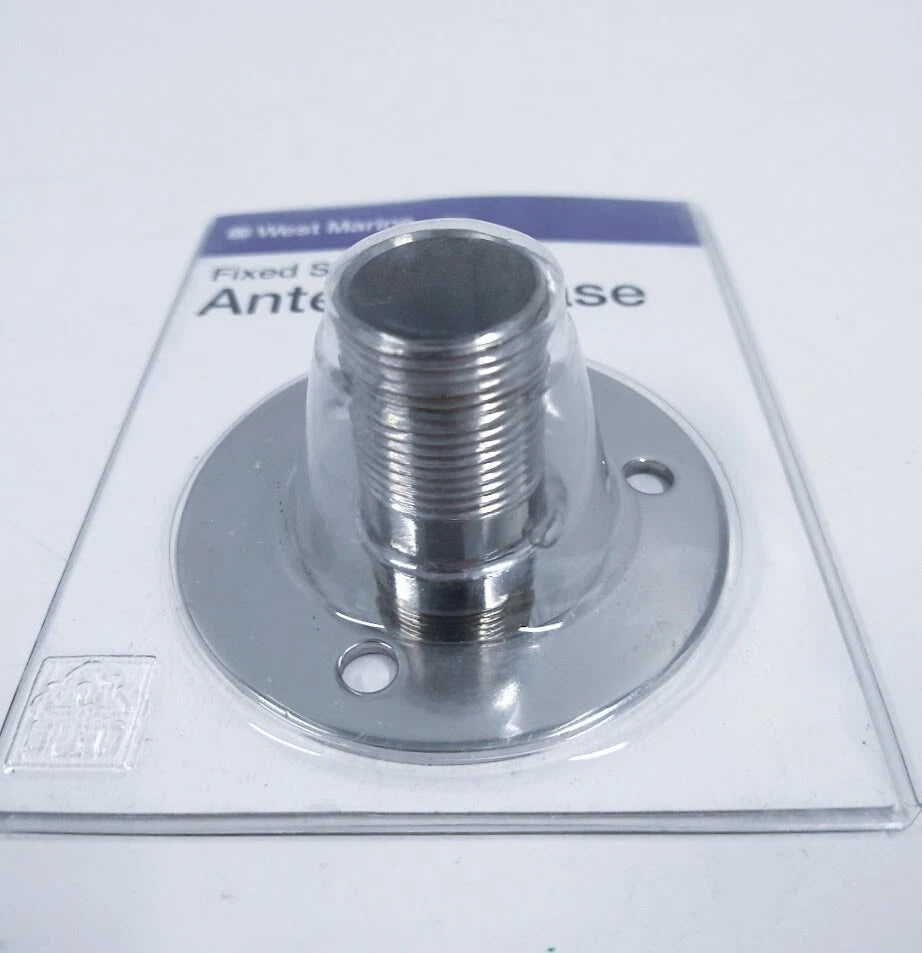 Fixed Stainless Steel Antenna Base for West Marine (194550)