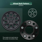 4X 1.25" Hub Centric Wheel Spacers 5x115 14x1.5 for Dodge Challenger (2008–2023)