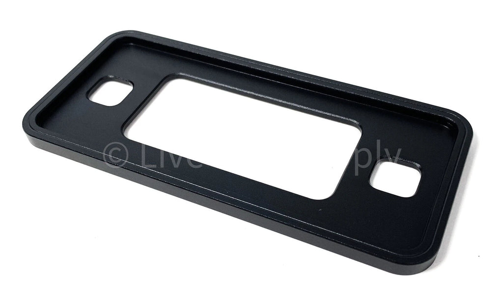 Low Side Marker Bezels Replacement Black Anodized Aluminum for Ford Bronco (1970–1977)