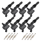 8X Ignition Coil & Spark Plug for Ford Lincoln 5.4L V8 (2000–2008) SP546 3L3Z12029BA