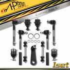 Set of 13 Ball Joints, Sway Bar Links & Tie Rods for Ford F-150 F-250