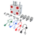 Hydraulic Multiplier Valve for Tractor (Manual Control, 20 GPM, 3000 PSI)