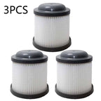 3X Pleated Filter for Black+Decker 1820LF/G Vacuums (Washable PV1020L)