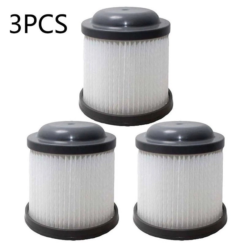 3X Pleated Filter for Black+Decker 1820LF/G Vacuums (Washable PV1020L)
