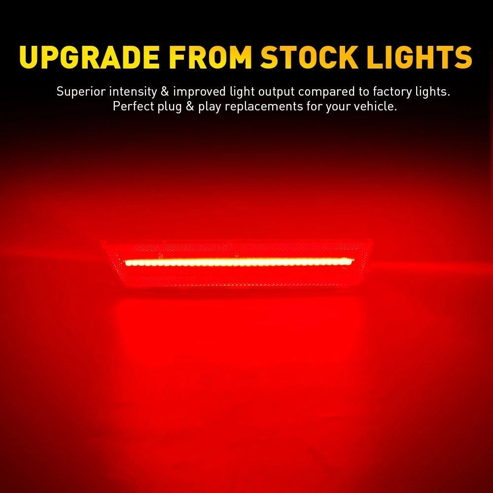 Red LED Rear Side Marker Light for Dodge Challenger (2008–2014) Charger (2011–2014)