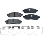 Disc Brake & Pad Kit for Ford F-150 (2004–2008) Front Cross-drilled Ceramic