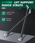 2X 17 Inch Heavy Duty Lid Lift Supports for RV Bed Cabinets (100 lb/445N)